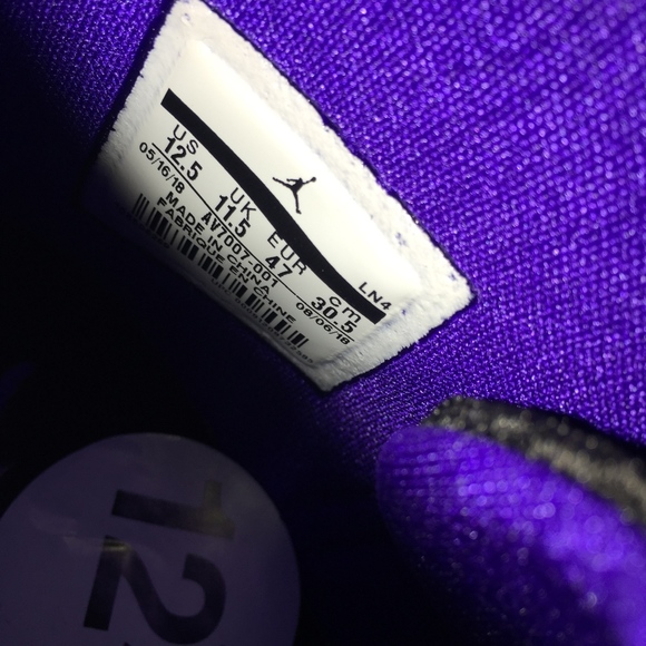 Jordan Nike Future "Dark Concord" AV7007-001 NEW - Picture 8 of 8